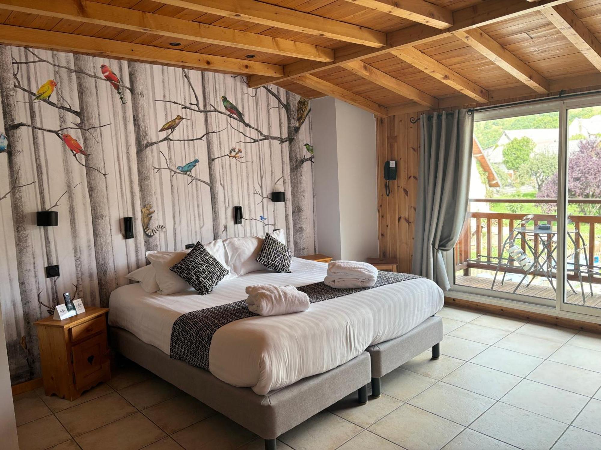 Hotel Les Autanes Spa-Balneotherapie & Restaurant Ancelle Kültér fotó
